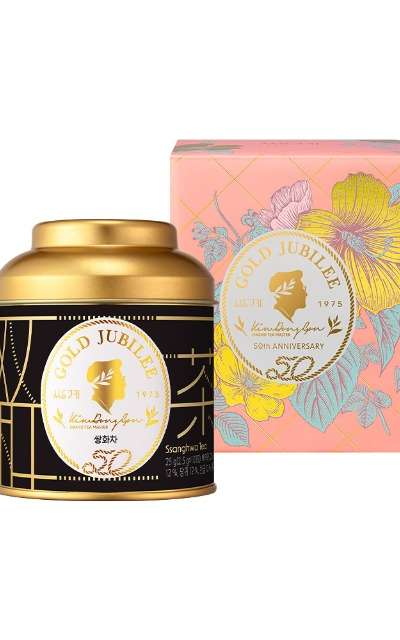 ゴールドジュビリー双花茶 10ティーバッグ