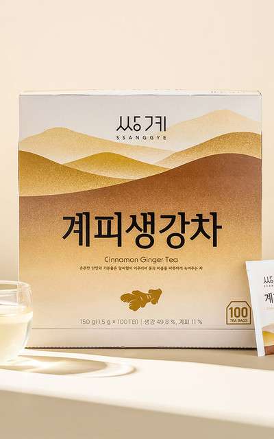 双界名茶 シナモン生姜茶 100ティーバッグ