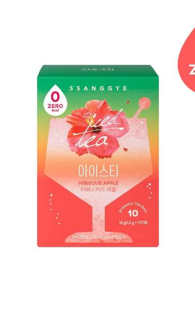 双渓 ゼロ アイスティ ハイビスカス アップル 10ティーバッグ