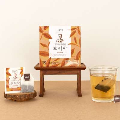 金東坤名人の焙じ茶 50ティーバッグ