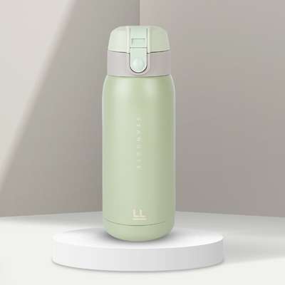 保温保冷ダブルロック ミント タンブラー 370ml
