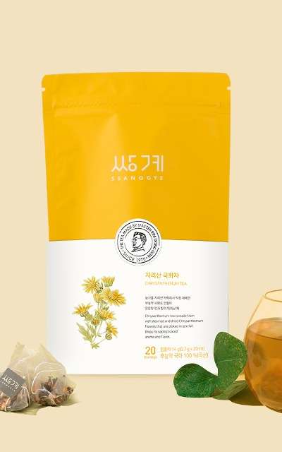 Shinpa Pouch Jirisan Chrysanthemum Tea 20 Tea Bags
