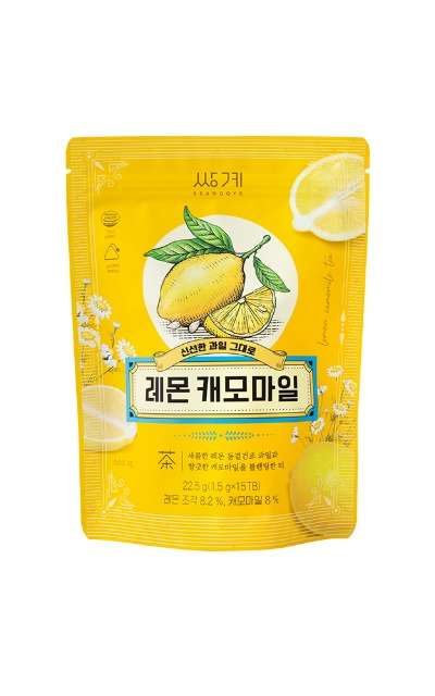 Fruit Herbal Tea Lemon Chamomile 15 Tea Bags
