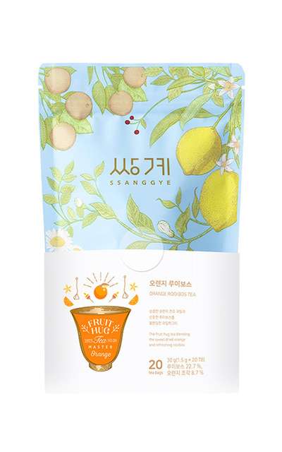Fruit Hug Pouch Orange Rooibos 20 Tea Bags
