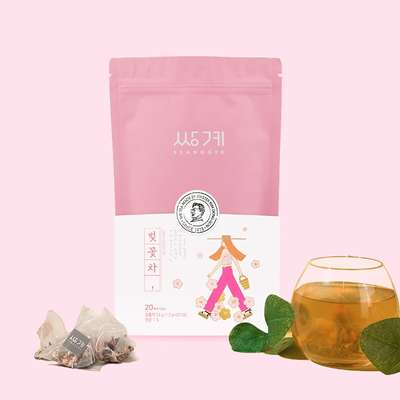 シンパウチ桜茶 20ティーバッグ
