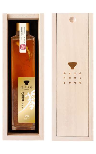 Gift Set_Daily Dawon Premium Mountain Ginseng Syrup 670g