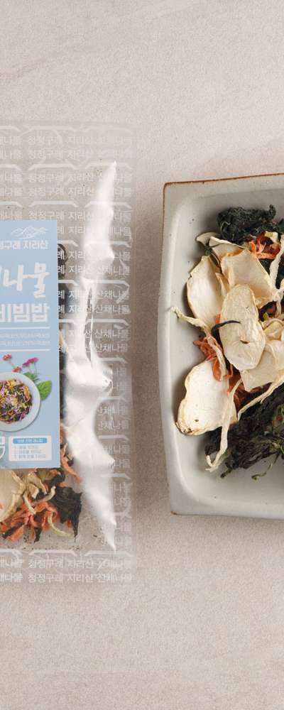 Ssarijah [Gondrae Seasoned Vegetables Bibimbap Mix 25g] Convenient and Delicious Vegetable Bibimbap
