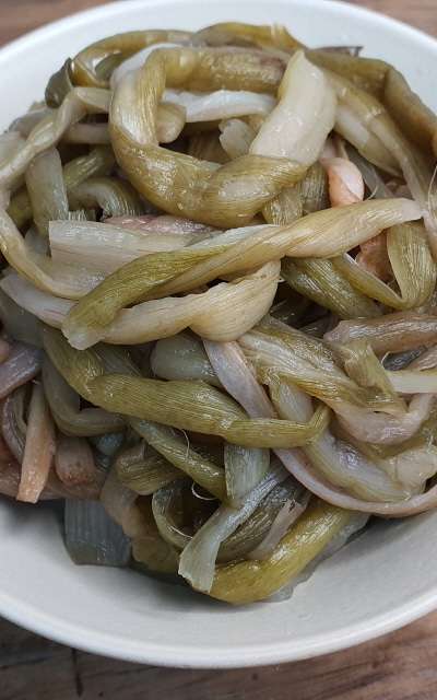 Sarirjae Domestic [Softened Taro Stems 300g] Blanched and Dried Vegetable Side Dish