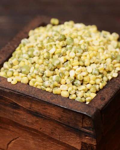 Hulled Mung Beans [Domestic Peeled Mung Beans 500g] Skinless Mung Bean Grain Mix