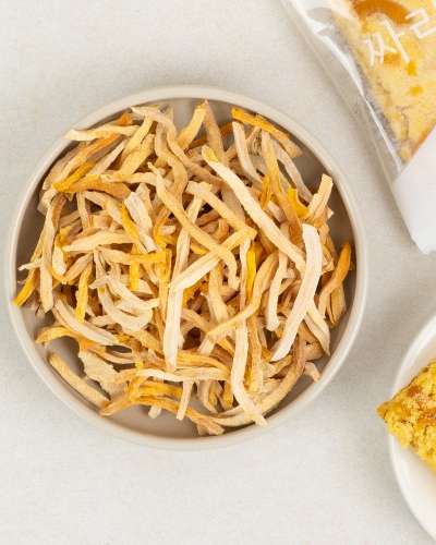 Ssarijah Dried Sweet Pumpkin Strips [Korean Heritage Sweet Pumpkin Dried 150g] - Baking & Confectionery, Sweet Pumpkin Rice Cake Ingredient
