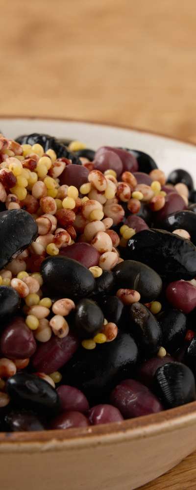 Lunar New Year Five-Grain Rice Mix [Soaked Mixed Grains 200g] Black Beans Red Beans Mung Beans Sweet Sorghum Millet Domestic Mixed Grains