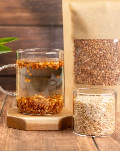 Ssarijaé Brown Rice Tea 150g - Roasted Domestic Brown Rice Grain Tea for Daily Drinking