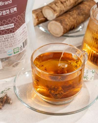 [Tea Bag] Organic Burdock Tea Roasted 50 Tea Bags