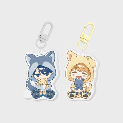 Mother's Friend Chae Heon & Jung Yoon Lenticular Keyring Set of 2