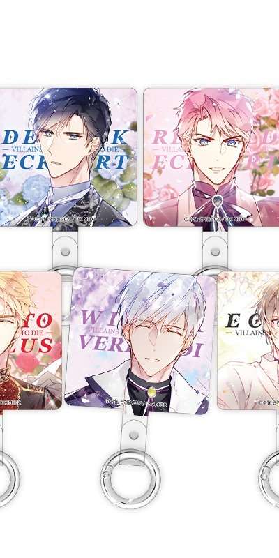 The Villain's Only Ending is Death Capture Target Phone Tag 5-Type Set