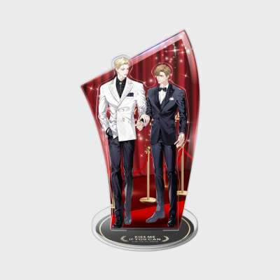 Kiss Me If You Can Red Carpet Acrylic Stand