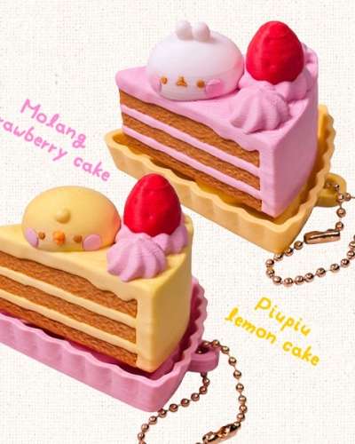 モーラン・ピウピウ スライスケーキ クリッカーキーリング