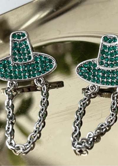 Charm of Joseon! Gat Earrings