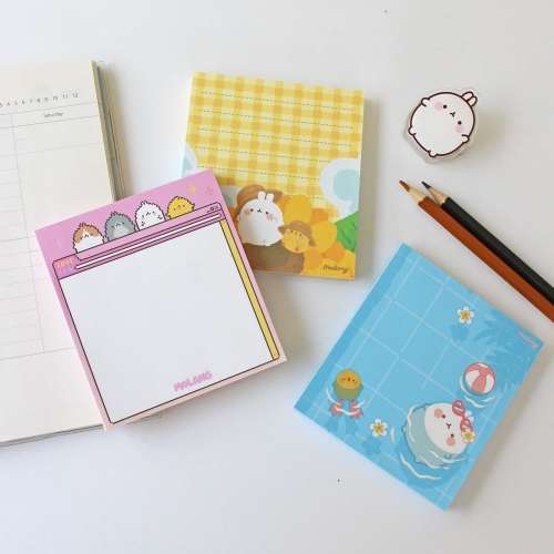 Molang Piu Friends Memo Pad