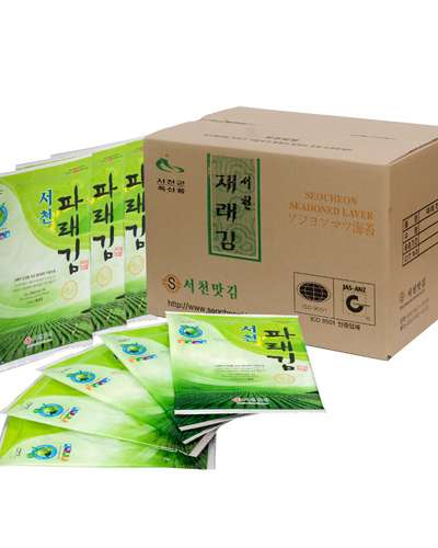 Seocheon Taste Seaweed No. 7 [Sea Lettuce 30 Packs]