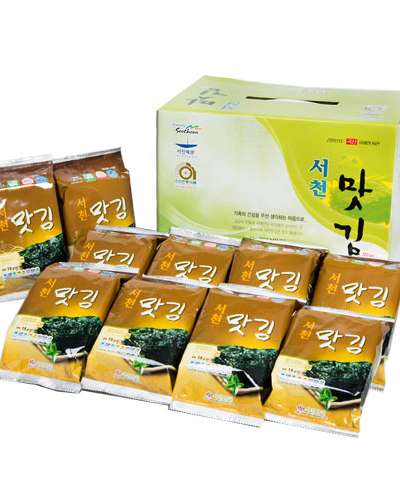 Seocheon Taste Seaweed No. 9 [Table Seaweed 12 Packs]