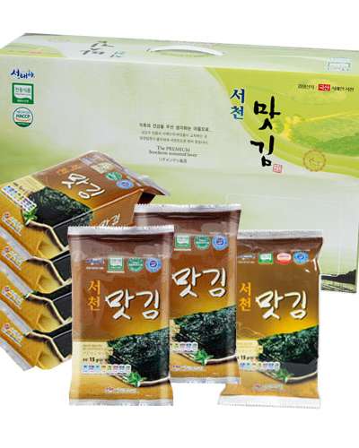 Seocheon Taste Seaweed No. 10 [20 Packs of Table Seaweed]