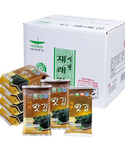 Seochen Taste Seaweed No. 11 [Table Seaweed 40 Packs]