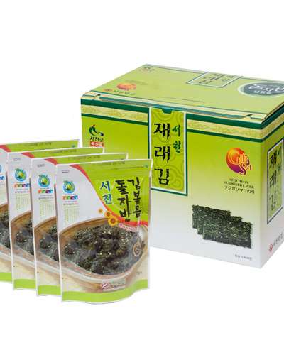 Seocheon Mattgim Dol Jaban Gim Roasted Set No. 1 [60g x 10 packs]