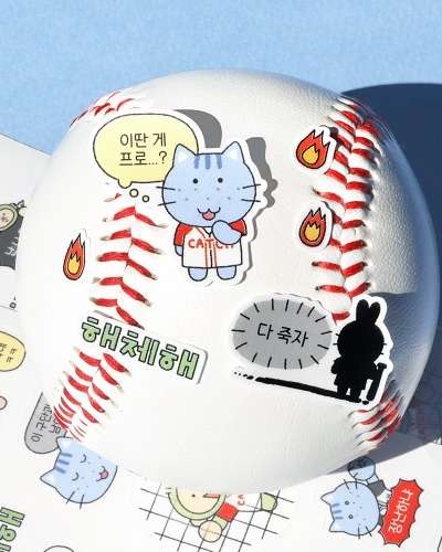 Baseball Addiction Sticker