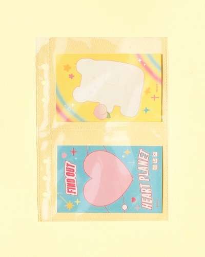 DecoPoket A5 6-Ring Binder Refill [Single-Sided] - Horizontal 2-Column