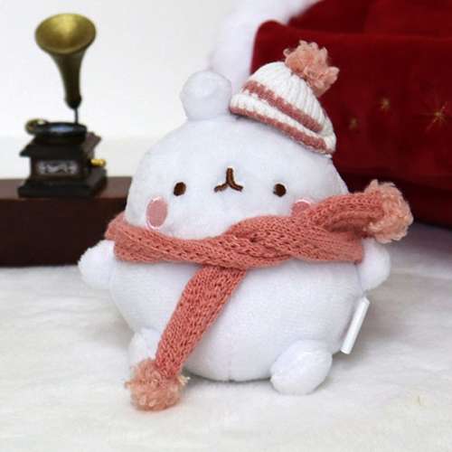 Molang Winter Season Cozy Molang Plush Doll 7cm