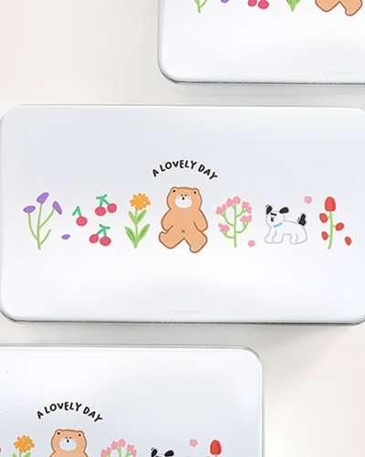 Momo Pop A LOVELY DAY Tin Case