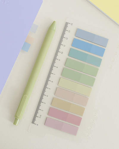 Film Flag Pastel Index Stickers