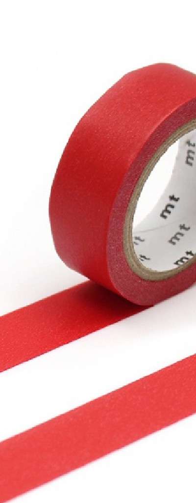 mt Masking Tape Deco 15mm Basic MT Mate 181 Red