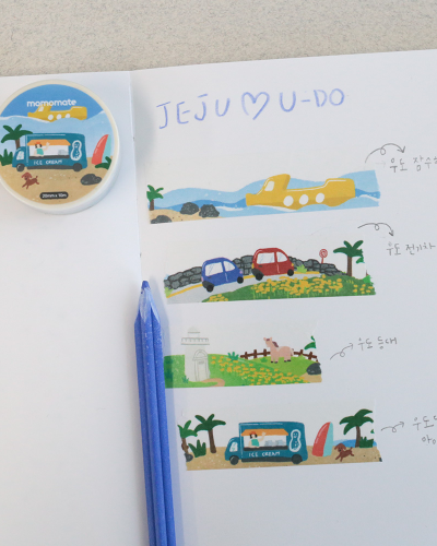 Momomate Jeju Udo Masking Tape