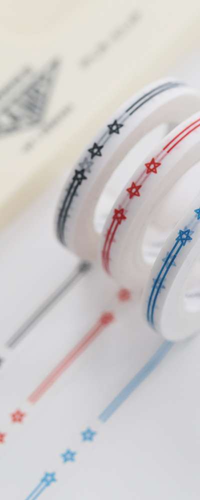 Momomate Star Burst Masking Tape