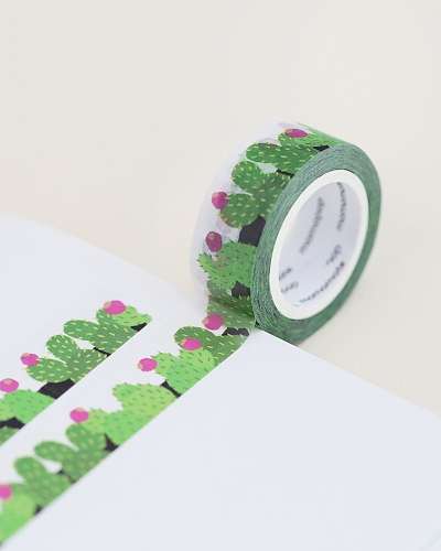 Momomate Jeju Cactus Colony Masking Tape