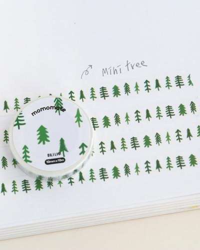 Momomate Mini Wood Masking Tape