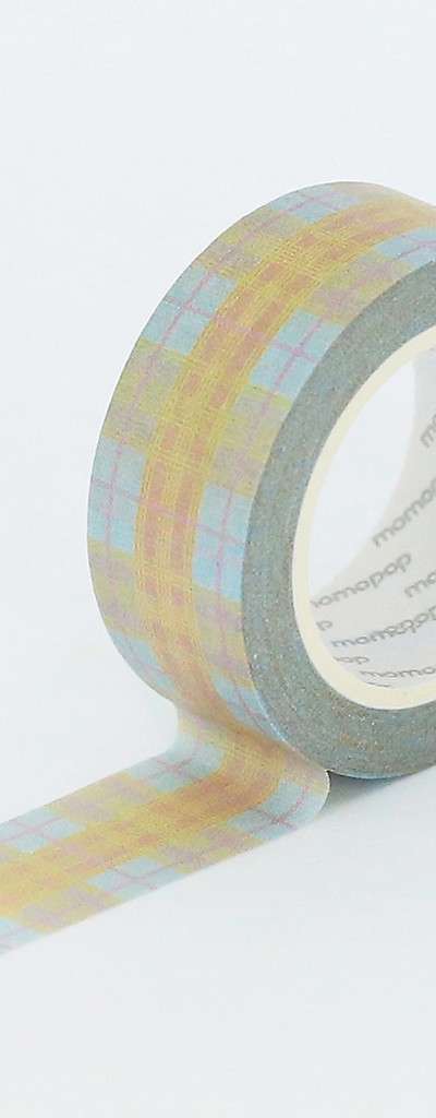 Momomate Vintage Check Light Masking Tape