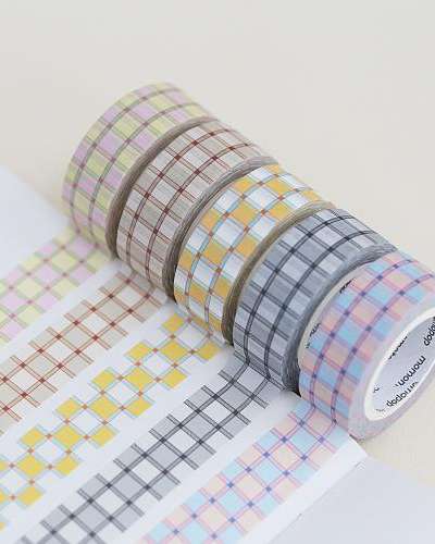 Momomate Tile Check Masking Tape