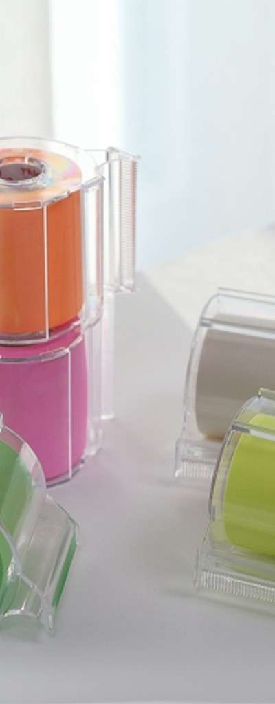 Memo Roll Tape 50mm 5-Color Set
