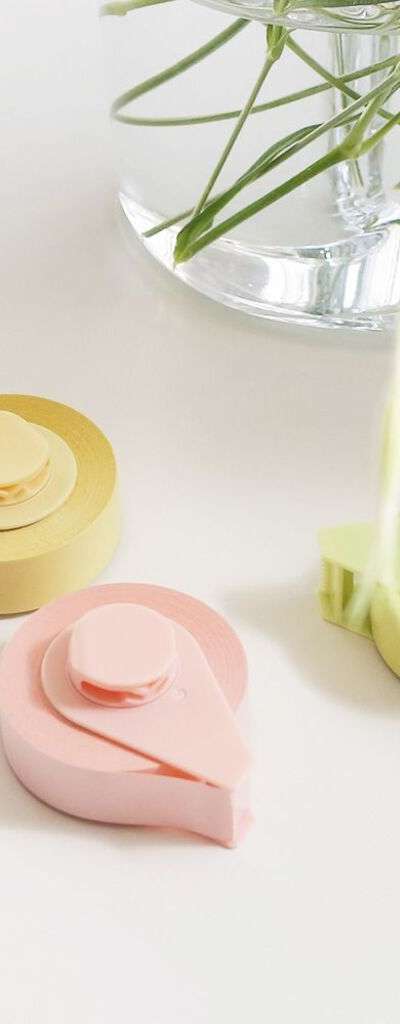 Momopop Pastel Magnetic Memo Roll Adhesive Sticky Notes Tape