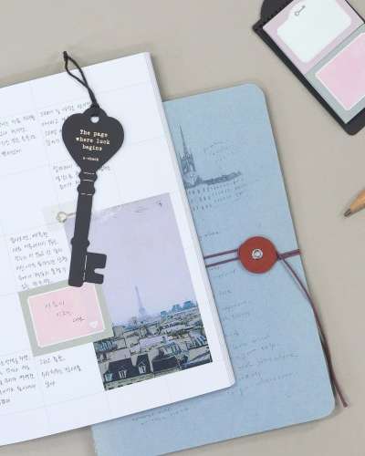Ochep Reading Life Objet Bookmark Lucky Key