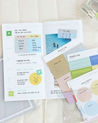 O-CHECK Daily Sticker Pack Point Log