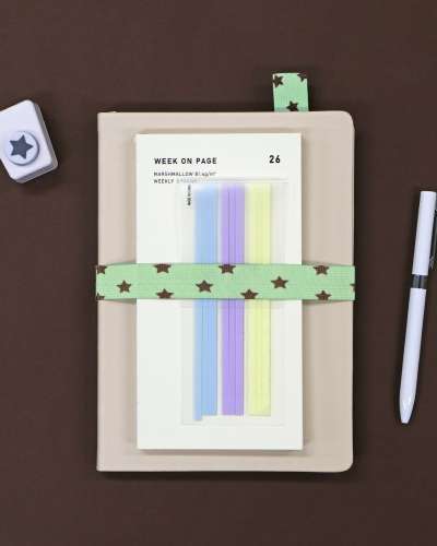 O-CHECK Cute Book Band Diary Binding Reading Accessory