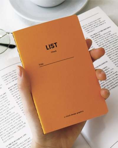 O-CHECK Note List Checklist Handy Notebook