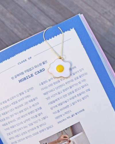 O-CHECK Metal Book Clip Bookmark Short_ver2