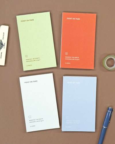 O-CHECK Point on Page Memo Pad Notepad