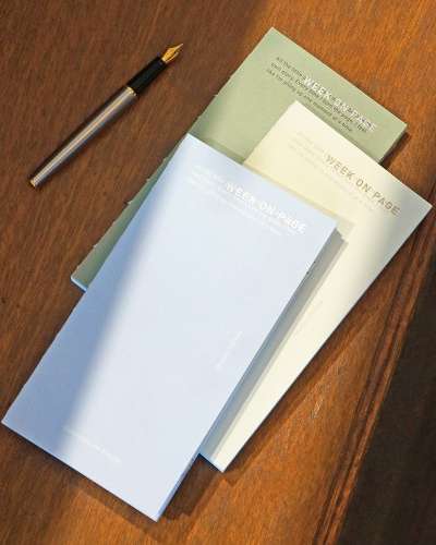 O-CHECK Perpetual Weekly Week on Page Planner