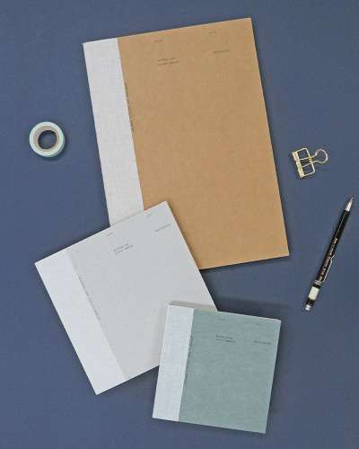 O-CHECK DESIGN GRAPHICS Freenote Original Handwriting Diary Drawing Book
